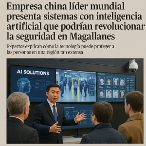 Empresa china líder mundial presenta sistemas con inteligencia artificial que podrían revolucionar la seguridad en Magallanes. Expertos explican cómo la tecnología puede proteger a las personas en una región tan extensa.